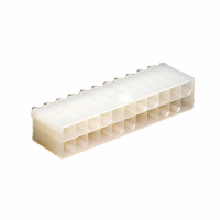 Molex 39296228 Female header, inbouw (standaard) Totaal aantal polen: 22 Rastermaat: 4.20 Mm Inhoud: 1 stuk(s) Bulk