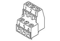 Molex 398800508 Printklem Aantal polen 8 1 stuk(s)