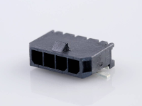 Molex 436500412 2240 Male header, inbouw (standaard) Totaal aantal polen: 4 Rastermaat: 3 mm Inhoud: 2240 stuk(s) Tape on Full reel