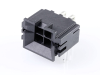 Molex 438100001 Male behuizing (board) Totaal aantal polen: 4 Inhoud: 1 stuk(s) Tray