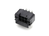 Molex 438100002 Male behuizing (board) Totaal aantal polen: 6 Inhoud: 1 stuk(s) Tray