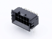 Molex 438100103 Male behuizing (board) Totaal aantal polen: 10 Inhoud: 1 stuk(s) Tray