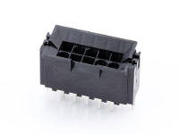 Molex 440680004 Male header, inbouw (standaard) Totaal aantal polen: 10 Rastermaat: 4.20 Mm Inhoud: 1 stuk(s) Tray