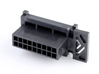 Molex 443001800 Male header, inbouw (standaard) Totaal aantal polen: 18 Inhoud: 1 stuk(s) Bulk