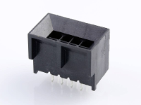 Molex 444320803 Male header, inbouw (standaard) Totaal aantal polen: 8 Inhoud: 1 stuk(s) Tray