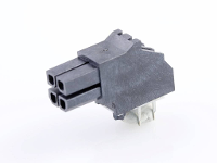Molex 447640403 Male header, inbouw (standaard) Totaal aantal polen: 4 Inhoud: 1 stuk(s) Tray