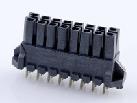 Molex 447691602 Male header, inbouw (standaard) Totaal aantal polen: 16 Inhoud: 1 stuk(s) Tray