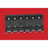 Molex 448120015 Female header, inbouw (standaard) Inhoud: 1 stuk(s) Tray