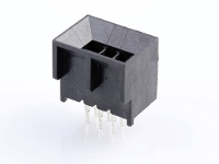 Molex 452800601 Male header, inbouw (standaard) Totaal aantal polen: 6 Inhoud: 1 stuk(s) Tray