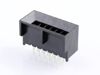 Molex 452801201 Male header, inbouw (standaard) Totaal aantal polen: 12 Inhoud: 1 stuk(s) Tray