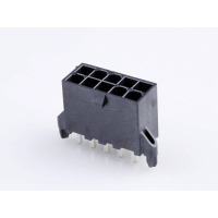 Molex 462070210 Male header, inbouw (standaard) Totaal aantal polen: 10 Rastermaat: 4.20 Mm Inhoud: 1 stuk(s) Tray