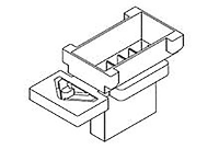 Molex 466250200 Male header, inbouw (standaard) Totaal aantal polen: 2 Inhoud: 1 stuk(s) Bulk