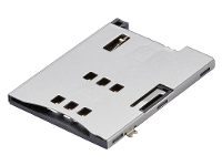 Molex 475530001 600 SIM kaartsleuf Totaal aantal polen: 6 Rastermaat: 2.54 Mm Inhoud: 600 stuk(s) Tape on Full reel
