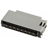 Molex 475710001 Female behuizing (kabel) Totaal aantal polen: 8 Rastermaat: 1.1 Mm Inhoud: 1 stuk(s) Tape on Full reel