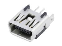 Molex 5000750517 Molex 5000750517 USB MINI B VERT RCPT 1 stuk(s)