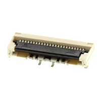 Molex 5022442430 FFC/FPC aansluiting FFC Totaal aantal polen: 24 Rastermaat: 0.5 Mm Inhoud: 1 stuk(s) Tape on Full reel