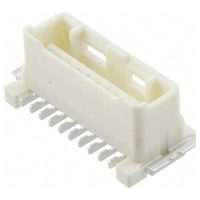 Molex 5033951010 Male header, inbouw (standaard) Totaal aantal polen: 10 Rastermaat: 1.50 Mm Inhoud: 1 stuk(s) Tray