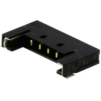 Molex 5040500491 Male header, inbouw (standaard) Totaal aantal polen: 4 Rastermaat: 1.5 Mm Inhoud: 1 stuk(s) Tape on Full reel