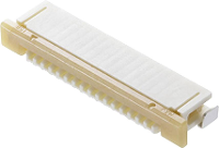 Molex 522713069 FFC/FPC aansluiting Totaal aantal polen: 30 Rastermaat: 1 mm Inhoud: 1 stuk(s) Tape on Full reel