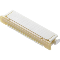 Molex 522713079 FFC/FPC aansluiting Totaal aantal polen: 30 Rastermaat: 1 mm Inhoud: 1 stuk(s) Tape on Full reel