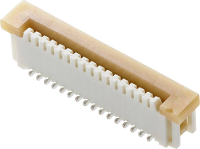 Molex 526101833 FFC/FPC aansluiting Totaal aantal polen: 18 Rastermaat: 1 mm Inhoud: 1 stuk(s) Tape on Full reel
