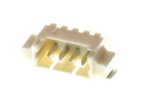 Molex 532610471 1000 Male header, inbouw (standaard) Totaal aantal polen: 4 Rastermaat: 1.25 Mm Inhoud: 1000 stuk(s) Tape on Full reel