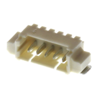 Molex 532610571 Male header, inbouw (standaard) Totaal aantal polen: 5 Rastermaat: 1.25 Mm Inhoud: 1 stuk(s) Tape on Full reel