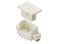 Molex 533980467 1000 Male header, inbouw (standaard) Totaal aantal polen: 4 Rastermaat: 1.25 Mm Inhoud: 1000 stuk(s) Tape on Full reel