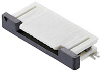 Molex 541045033 FFC/FPC aansluiting Totaal aantal polen: 50 Rastermaat: 0.5 Mm Inhoud: 1 stuk(s) Tape on Full reel
