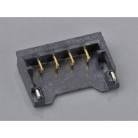 Molex 781715006 Male header (standaard) Totaal aantal polen: 6 Rastermaat: 1.2 Mm Inhoud: 1 stuk(s) Tape on Full reel