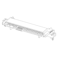 Molex 787760001 Female header, inbouw (standaard) Rastermaat: 1.27 Mm Inhoud: 1 stuk(s) Tray