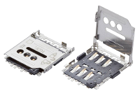 Molex 788000001 SIM kaartsleuf Totaal aantal polen: 6 Rastermaat: 2.54 Mm Inhoud: 1 stuk(s) Tape on Full reel