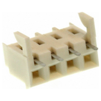 Molex 9483044 Female header (standaard) Totaal aantal polen: 4 Rastermaat: 3.96 Mm Inhoud: 1 stuk(s) Tray