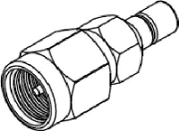Molex Molex MOL DataCom & Specialty 733860191 SMB connector Bus, Stekker 50 Ω 1 stuk(s) Bag