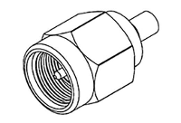 Molex Molex MOL DataCom & Specialty 733860840 SMA connector Bus, Stekker 50 Ω 1 stuk(s) Tray