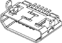 Molex Molex MOL Micro Solutions 1051640001 1300 Bus 1300 stuk(s)