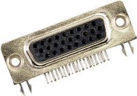 Molex Molex MOL Power & Signal Sol. 1731130134 D sub stekker Aantal polen: 26 Solderen 1 stuk(s)
