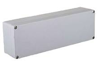 Molex MWE Industrial Solution 936040125 Universele behuizing 360 x 120 x 80 Aluminium spuitgietwerk Poedercoating Grijs (RAL 7001) 1 stuk(s)