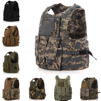 Molle Tactical Military Army Vest Combat Heavy Duty Waistcoat For Outdoor Hunting