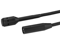 Monacor DMG 600 Spraakmicrofoon Zwanenhals Kabelgebonden Metalen behuizing