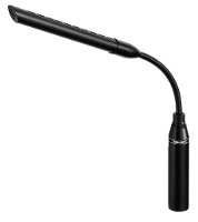 Zwanenhals Spraakmicrofoon Monacor EMG 330P Zendmethode:Direct Incl. Windkap
