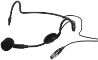 Headset Spraakmicrofoon Monacor HSE 90 Zendmethode:Kabelgebonden