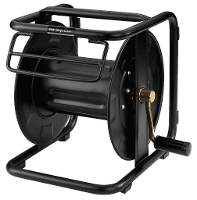 Monacor MCR 2 Kabelhaspel Zwart
