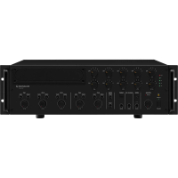 Monacor PA 6010Z PA versterker 600 W 5 kanaals 10 zones