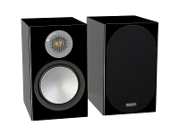 Monitor Audio: Silver 100 Boekenplank Speakers 2 stuks   High Gloss Black