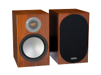 Monitor Audio: Silver 100 Boekenplank Speakers 2 stuks   Walnut