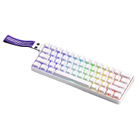 MONSGEEK FUN60 Ultra Mechanisch Gaming Toetsenbord Magnetische Schakelaar CNC Aluminium Tri mode 61 toetsen 8K RT0.01 AR