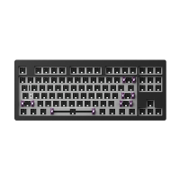 MONSGEEK M3W Tri mode Mechanisch Gamingtoetsenbord Aanpasbare Kit 87 toetsen Hot Swappable RGB bluetooth/2.4 GHz/USB C b