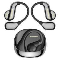 Monster AC390 TWS oordopjes, draadloos Bluetooth 6.0, 13 Mm PU titanium composiet diafragma, IPX5 waterdicht, touch bedi