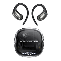 Monster iSport Lite TWS Oordopjes Draadloze Bluetooth Oortelefoon Digitaal Display HiFi Stereo Diepe Bass ENC Ruisonderd